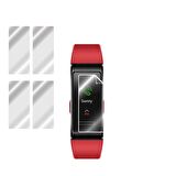 HUAWEI Band 4 Pro Akıllı Band ile uyumlu IPG Ekran Koruyucu (4 Adet)