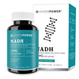 Hyperpower Nicotinamide Adenine Dinucleotide 20 Mg 60 Tablet NAD Öncüsü (Made in USA 