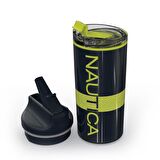 Nautica NTM02 Sport Termos Paslanmaz Çelik 950 ml Navy Lime