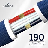 Nautica C20 Type-C to USB-A 22.5W Hızlı Şarj ve Data Kablosu 2.1M Kırmızı