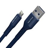 Nautica C40 Lightning to USB-A 12W Hızlı Şarj ve Data Kablosu 2.1M Navy