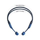 Shokz OpenRun Kemik İletimli Bluetooth Kulaklık Mini Beden - Mavi