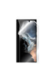 Samsung Galaxy S22 Ultra Uyumlu Görünmez Hydrogel Ekran Koruyucu