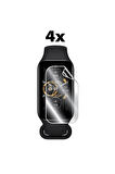 Xiaomi Smart Band 8 Active Smart Band ile uyumlu IPG Ekran Koruyucu (4 Adet)