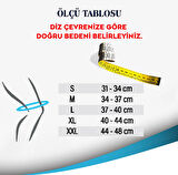 Vizor Menteşeli Önü Tam Açık Dizlik CODE 504-AK