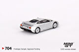 Mini GT Bugatti EB110 GT Grigio Chiaro 1:64 704