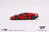 Mini GT 1/64 Lamborghini Countach LPI 800-4 Rosso Mars MGT00720