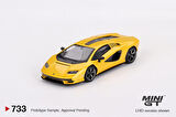 Mini GT Lamborghini Countach LPI 800-4 New Giallo Orion 733