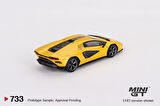 Mini GT Lamborghini Countach LPI 800-4 New Giallo Orion 733