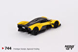 Mini GT Aston Martin Valkyrie Sunburst Yellow 744