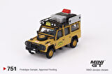 Mini GT Land Rover Defender 110 1989 Camel Trophy Amazon Team Japan 751