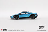 Mini GT Lamborghini Huracán Sterrato Blu Aegir 807