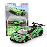 Mini GT 1/64 Lamborghini Huracán GT3 EVO2 Iron Lynx IMSA 2023 Daytona 24 Hrs. - Blister Paket