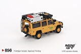 Mini GT Land Rover Defender 110 1989 Camel Trophy Amazon Team Turkey Turkey Exclusive 856