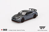 Mini GT Nissan GT-R Nismo 2024 NISMO Stealth Gray 868