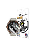 Garmin Descent Mk3 - Mk3i (KASA ÖLÇÜSÜ:43MM) Ile Uyumlu Hydrogel Ekran Koruyucu (2 ADET)