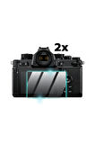 Nikon Z f Kamera için 9H Nano IPG ProActive Ekran Koruyucu (2 Adet)