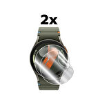 SAMSUNG Galaxy Watch 7 (40mm) Hydrogel (İnce TPU) ile uyumlu IPG Ekran Koruyucu (2 Adet)