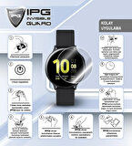 SAMSUNG Galaxy Watch 7 (40mm) Hydrogel (İnce TPU) ile uyumlu IPG Ekran Koruyucu (2 Adet)