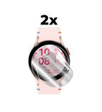 SAMSUNG Galaxy Watch FE (40mm) Hydrogel (İnce TPU) ile uyumlu IPG Ekran Koruyucu (2 Adet)