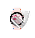 SAMSUNG Galaxy Watch FE (40mm) Hydrogel (İnce TPU) ile uyumlu IPG Ekran Koruyucu (2 Adet)