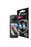 Insta360 X4 360 Action Kamera ile uyumlu IPG HydroGel Ekran Koruyucu (2 Adet)
