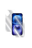 Apple Iphone 16 Için Hydrogel (İNCE TPU) Tam Kaplama (EKRAN VE ARKA KORUMA)