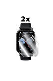 Xiaomi Redmi Watch 5 Lite ile uyumlu IPG HydroGel Ekran Koruyucu (2 Adet)