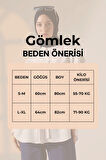 Kadın 100% Pamuk Poplin Kumaş Yeşil Tesettür Gömlek