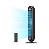 DREO Nomad TFT414 Kule Tipi Vantilatör 36 İnç 8 Hız, 4 Mod, 90° Salınım, Sessiz Çalışma, Kumandalı, LED Ekran Siyah