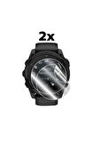 Garmin Tactix 8 – 51 mm uyumlu  AMOLED - SOLAR - AB ELITE IPG HydroGel Ekran Koruyucu (2 Adet)