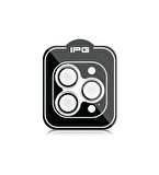 iPhone 15 Pro / Pro Max için IPG ProLENS Şeffaf Kamera Lens Koruma, HD Görünümlük, Temperli Cam, Çizilmez Lens Kapağı