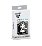 iPhone 16 / 16 Plus için IPG ProLENS Kamera Lens Koruyucu Alüminyum CD Çerçeveli, Kırılmaz Cam