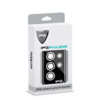 Sam. Galaxy S24 Ultra için IPG ProLENS Kamera Lens Koruyucu Elmas Taşlı Taşlı Çerçeveli, Kırılmaz Cam