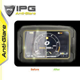 Harley Pan Amerıca 1250/1250 S - 2021/2020 Için Ipg Anti-Glare Yansıma Önleyici Mat Ekran Koruyucu