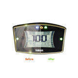 Yamaha 2021-2024 Nmax 125 - 155 Için Ipg Anti-Glare Yansıma Önleyici Mat Ekran Koruyucu
