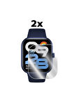 Xiaomi Redmi Watch Move ile uyumlu IPG HydroGel Ekran Koruyucu (2 Adet)