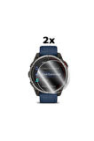 Garmin quatix® 8 47mm Hydrogel (İnce TPU) ile uyumlu Ekran Koruyucu (2 Adet)