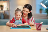XP-Pen Doodle Çizim ve İngilizce Öğreten Tablet Mavi 13.3 İnç, Sesli Eğitim, USB-C Şarjlı Learning Board