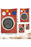 Alexander Calder - Eşmerkezli Bulutsu Duvar Örtüsü - Concentric Nebula-8103
