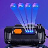 Gaman KM-214 Hareket Sensörlü Şerit Led Tasarımlı 67 Led Çakar Işıklı Flaşörlü Kafa Lambası Kafa Feneri
