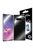 Samsung Galaxy S10 Plus Görünmez Hydrogel Tam Kaplama (EKRAN VE ARKA KORUMA)