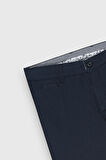 Comfort Fit Rahat Kesim Pamuklu Esnek Armürlü Yan Cep Pantolon