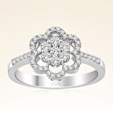 0,48 Karat Fantezi Pırlanta Yüzük 