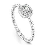 0,26 Karat Tektaş Pırlanta Yüzük 