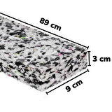 4 Adet Kapı Altı Rüzgar Önleyici Kapı Altı İzolasyon Süngeri Kapı Altı Eşik Süngeri Rüzgar Önleyici