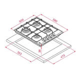TEKA İNOX 2 ANKASTRE SET ( HLX 60 İNOX OCAK - HE 715 SS FIRIN - DF 60 DAVLUMBAZ )