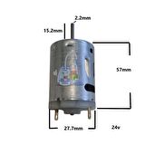Arzum,Fakir,Raks,CVS,King,Goldmaster Saç Kurutma Makinesi Motoru 24V