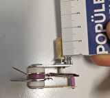 Bimetalik termostat KT094 ​​T250 10A Mil Uzunluğu  1.5cm Uyumlu