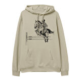 Cowboy Hoodie-Krem